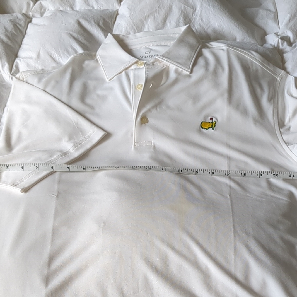 Masters White Polo Shirt Classic Design